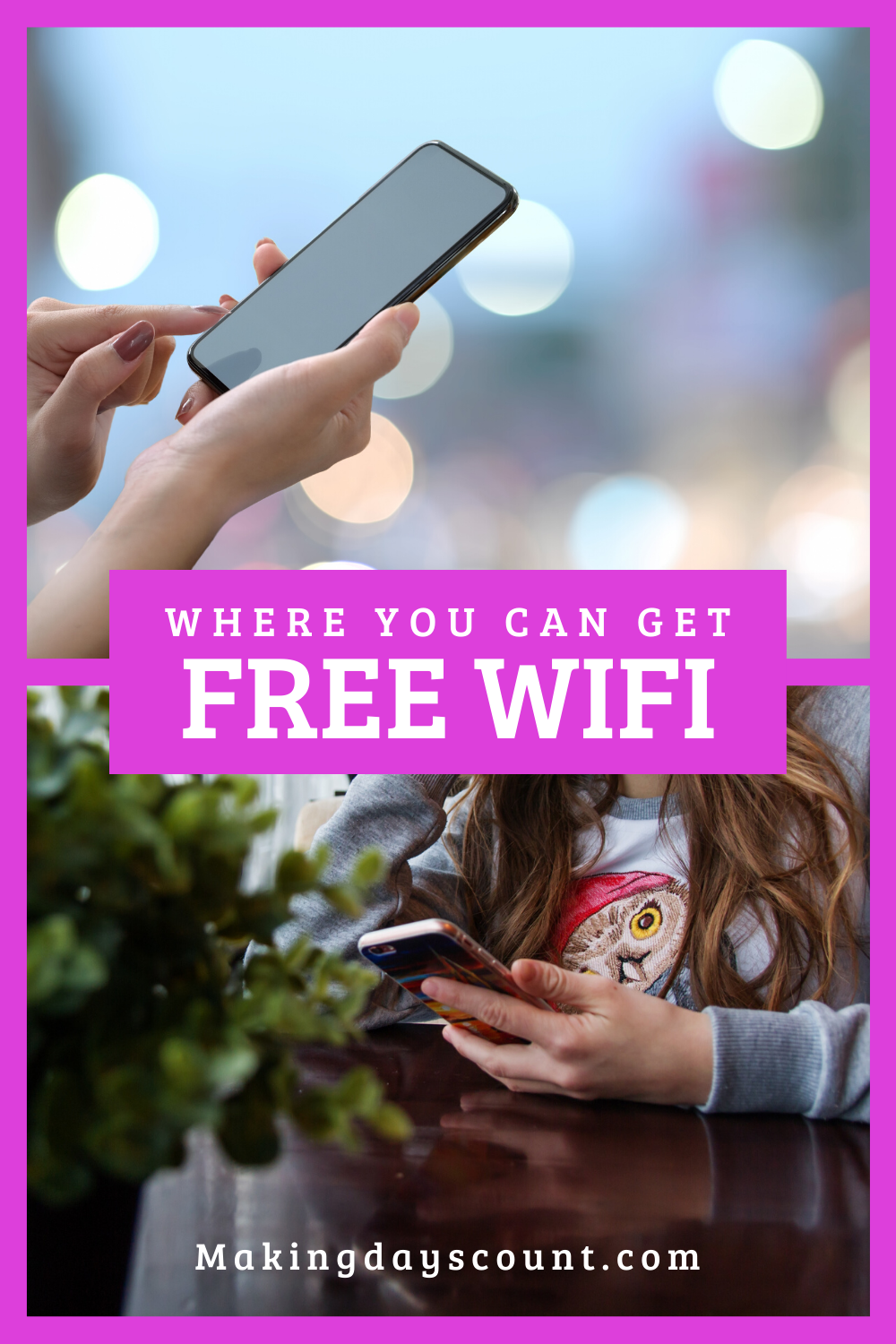 6 Places to get free wifi