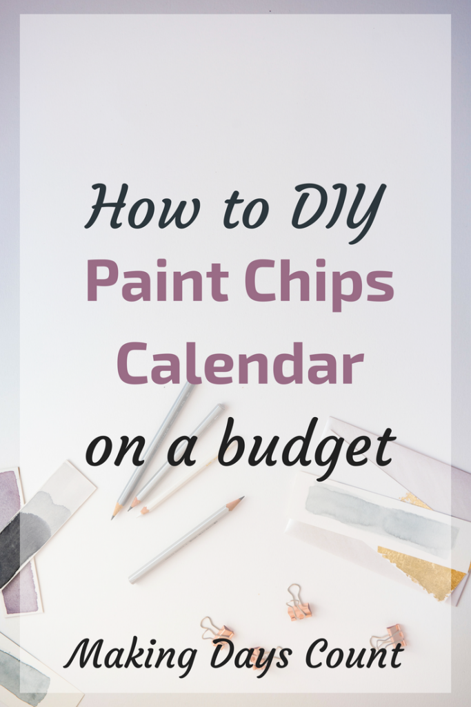 MDC Paint Chips Calendar