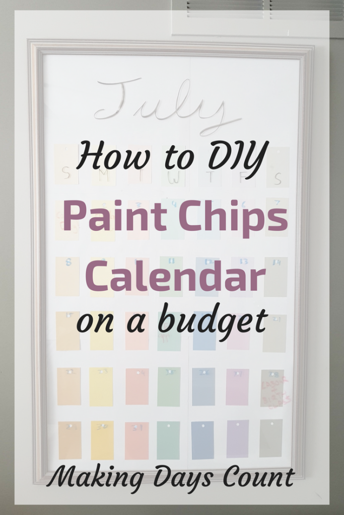 MDC Paint Chips Calendar
