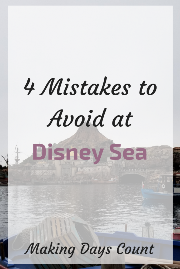 Mistakes to avoid at Disney Sea