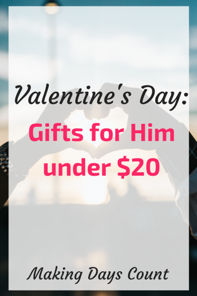 Valentine’s Day Gifts for Him under $20