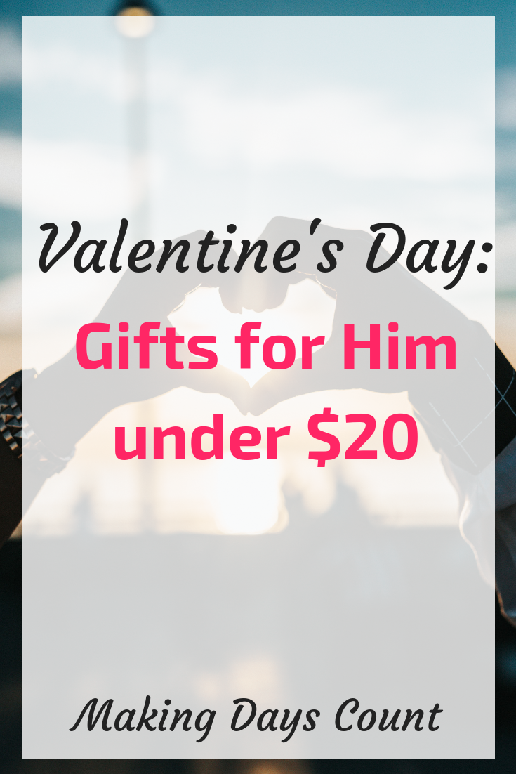 Valentine's Day Gifts for Him under $20