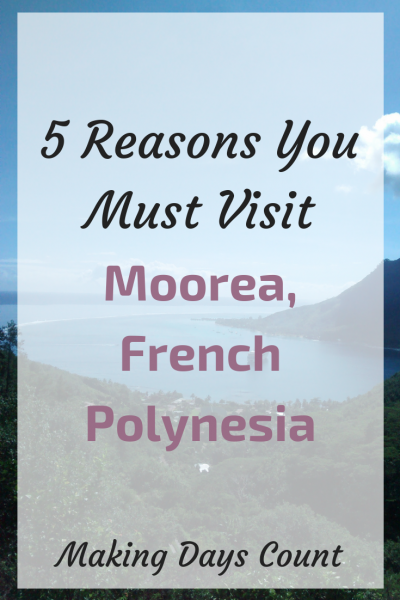 5 Reasons you must visit Moorea, French Polynesia