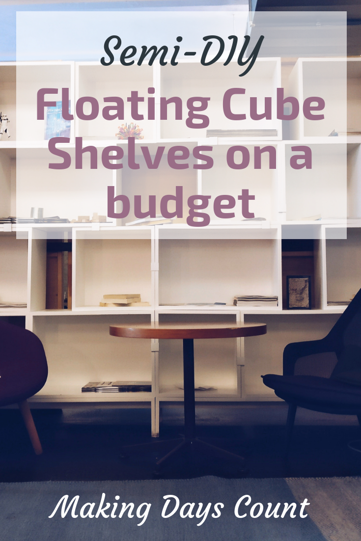  DIY Home Decor Cube Shelves