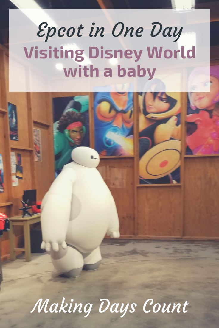 A picture of meeting Baymax