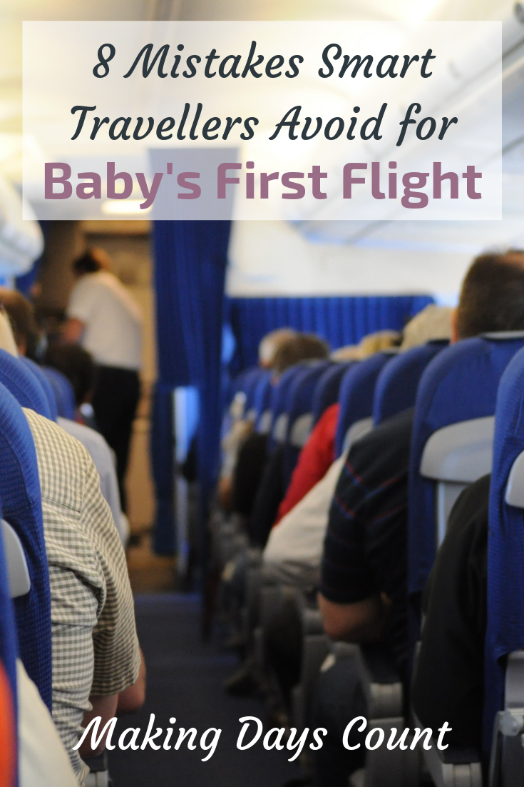 Pin this: Baby's First Flight