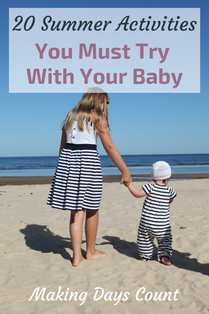 Pin this: Budget summer Activities with a baby