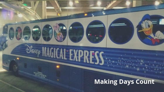 Disney Magical Express bus