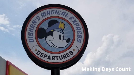 Disney Magical Express sign