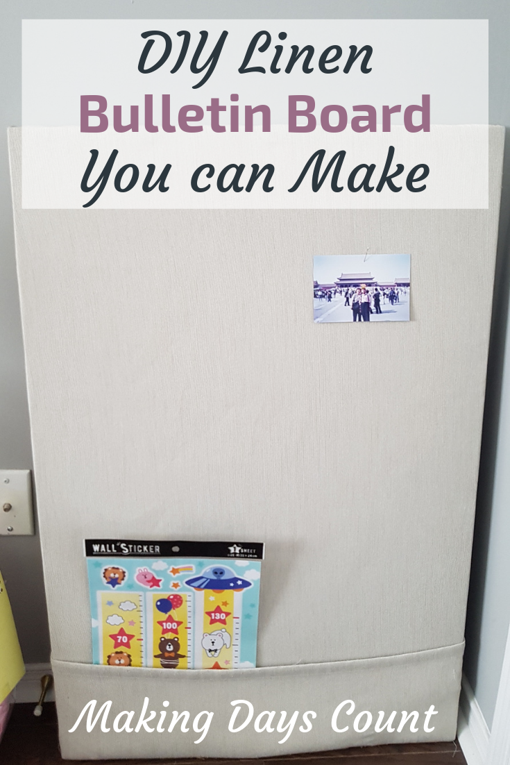 Pin this: DIY Bulletin board