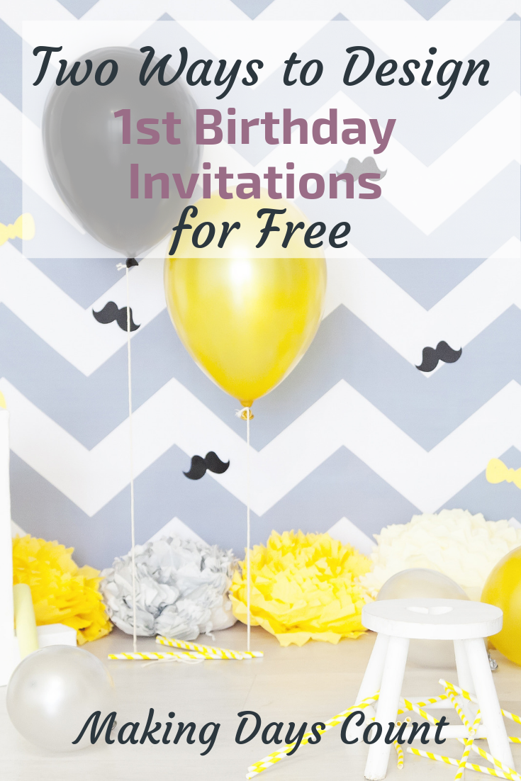 Pin this: Design Birthday Invitation for free