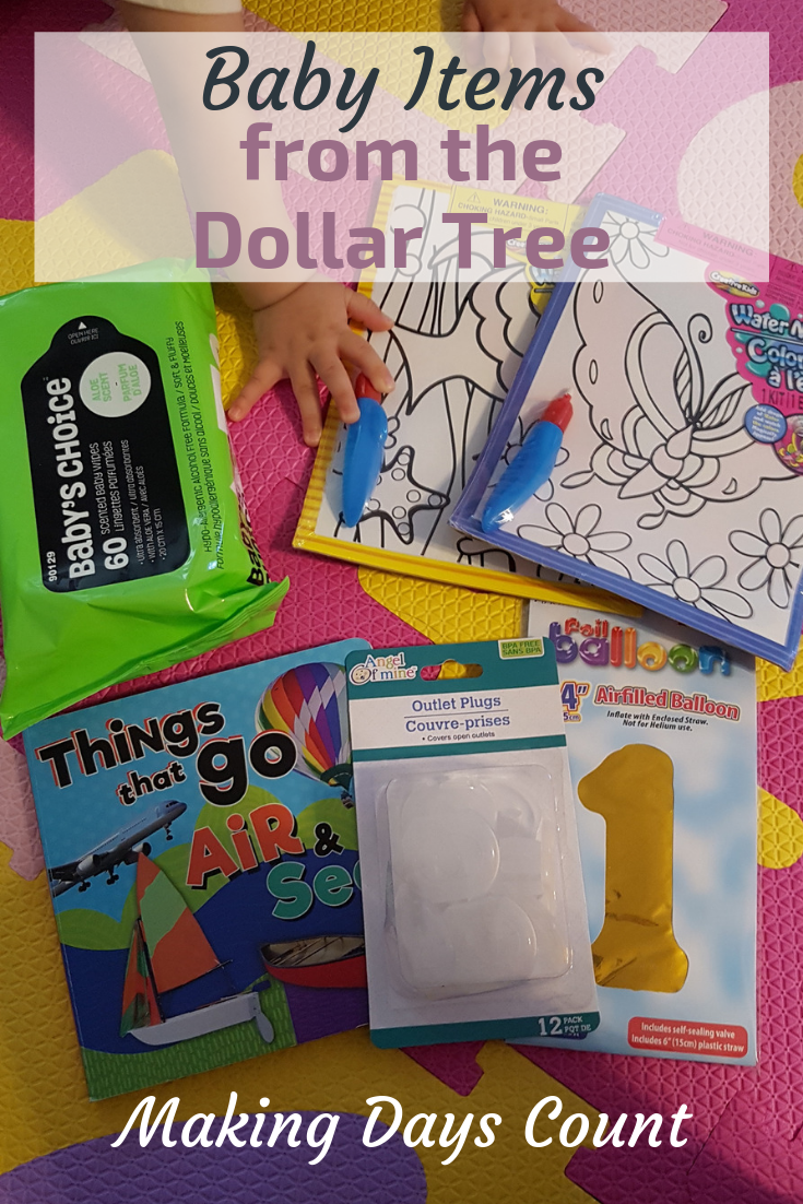 Pin this: Dollar Tree Baby Items