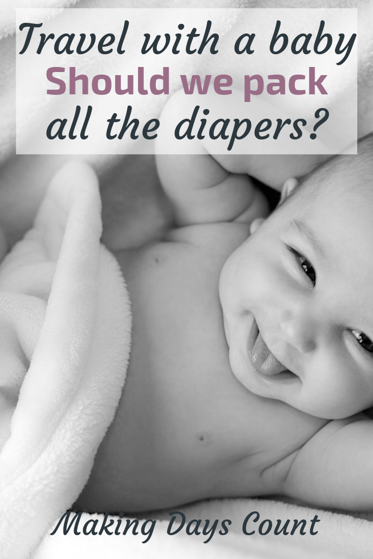 Bringing diapers to Travel