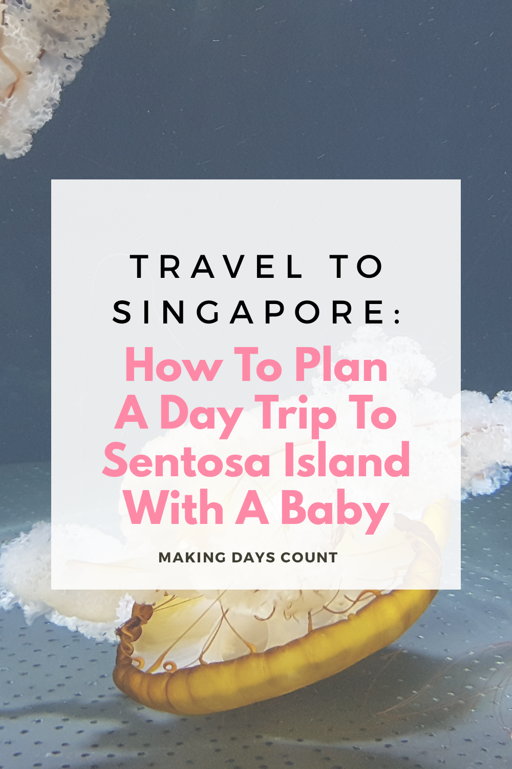 VIsit Sentosa Island in Singapore with a baby