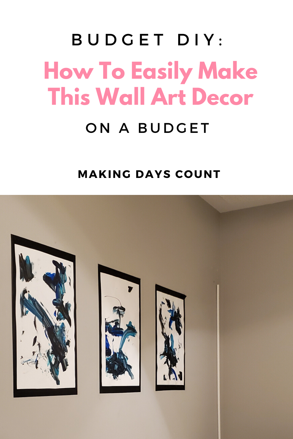 Budget Guest Room Wall Decor