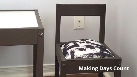 IKEA Hack Latt Kids Table Makeover Making Days Count