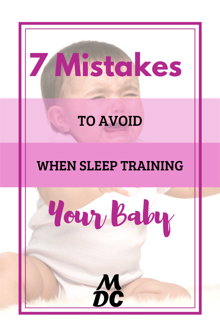 sleep training mistakes