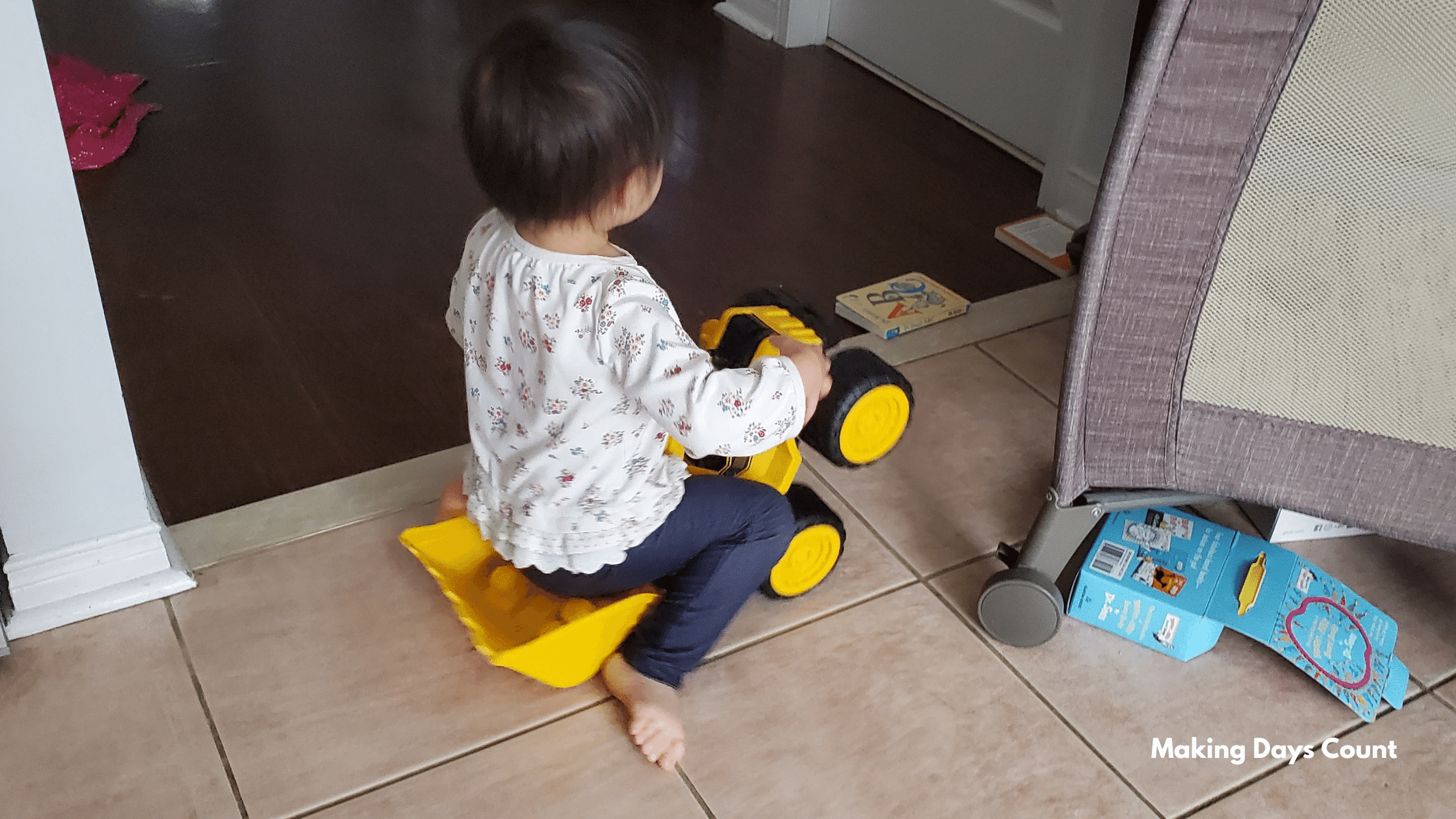 Indoor Toddler Activities: Trucks and Cars