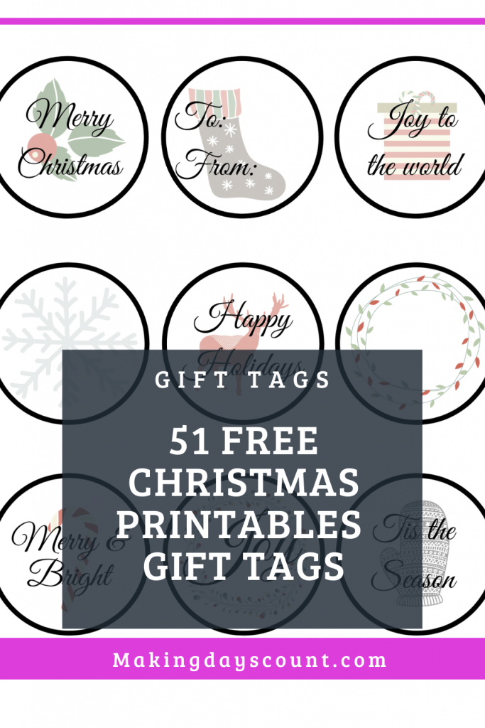 Free Christmas Gift Tags