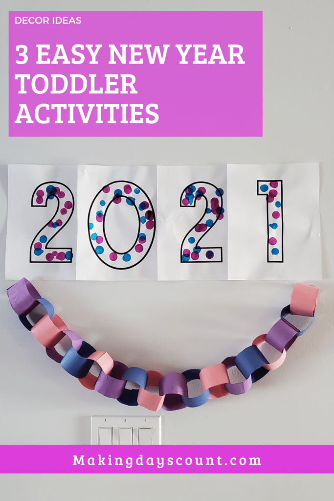 New Year Toddler Activities