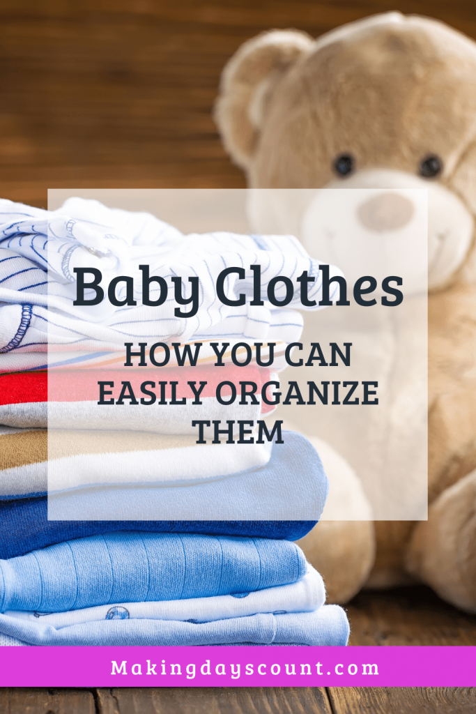 organize baby clothes MDC