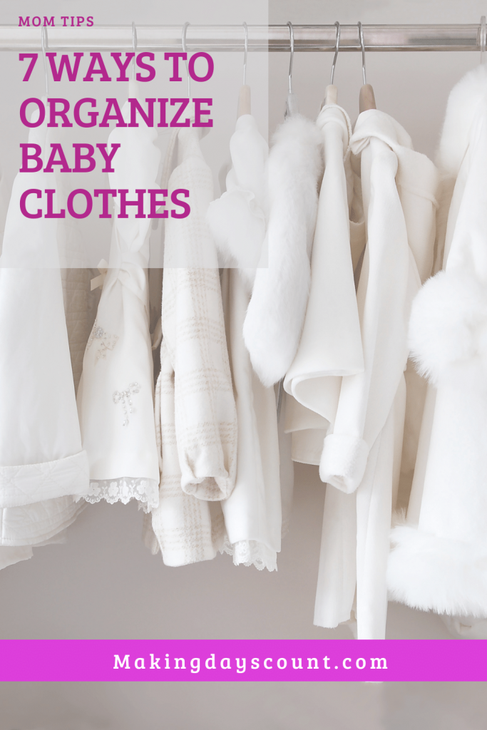 organize baby clothes MDC